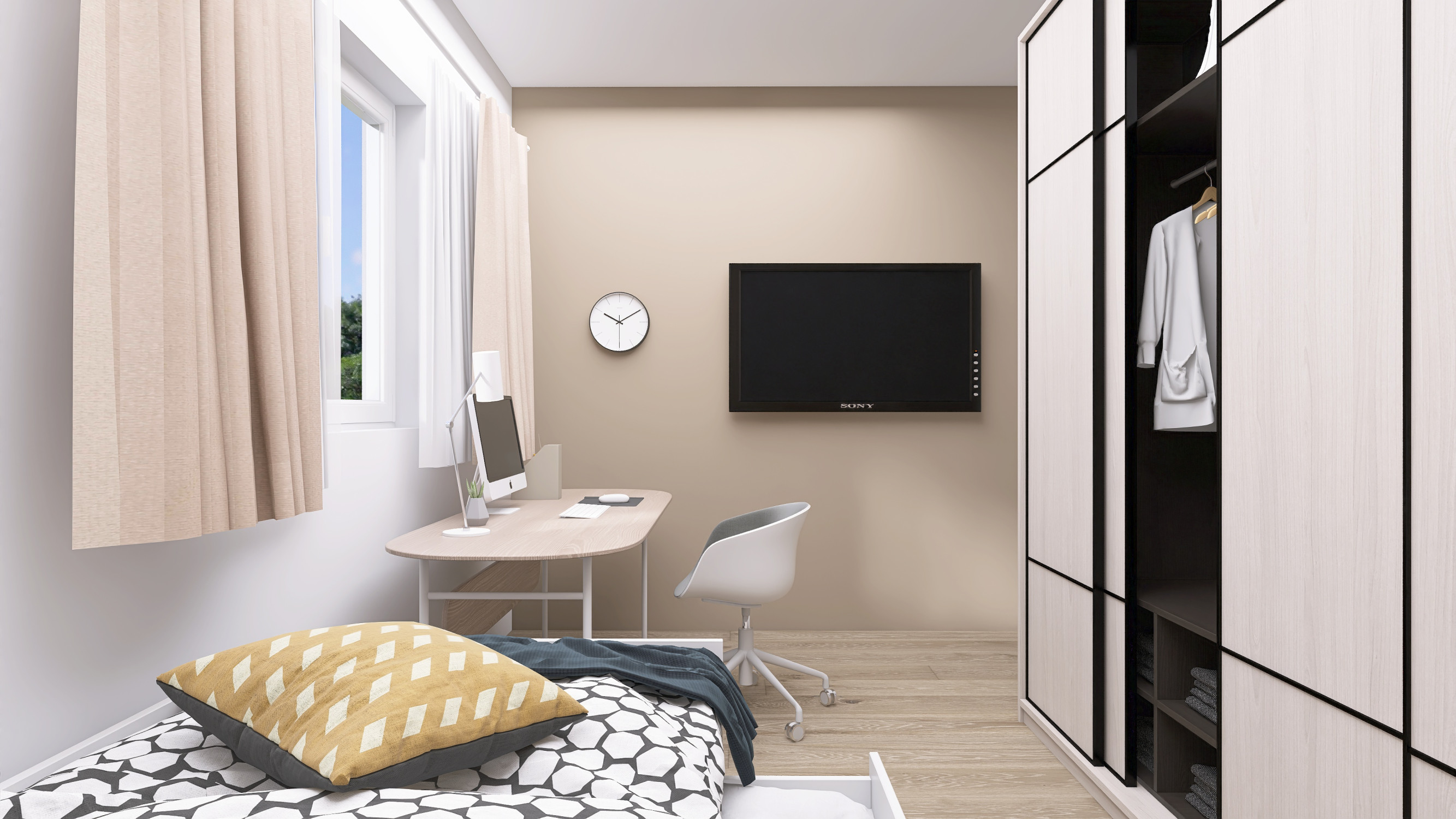 Na predaj 4izbový bungalov v obci Láb, okr. Malacky, 4 parkovacie miesta. — foto 3