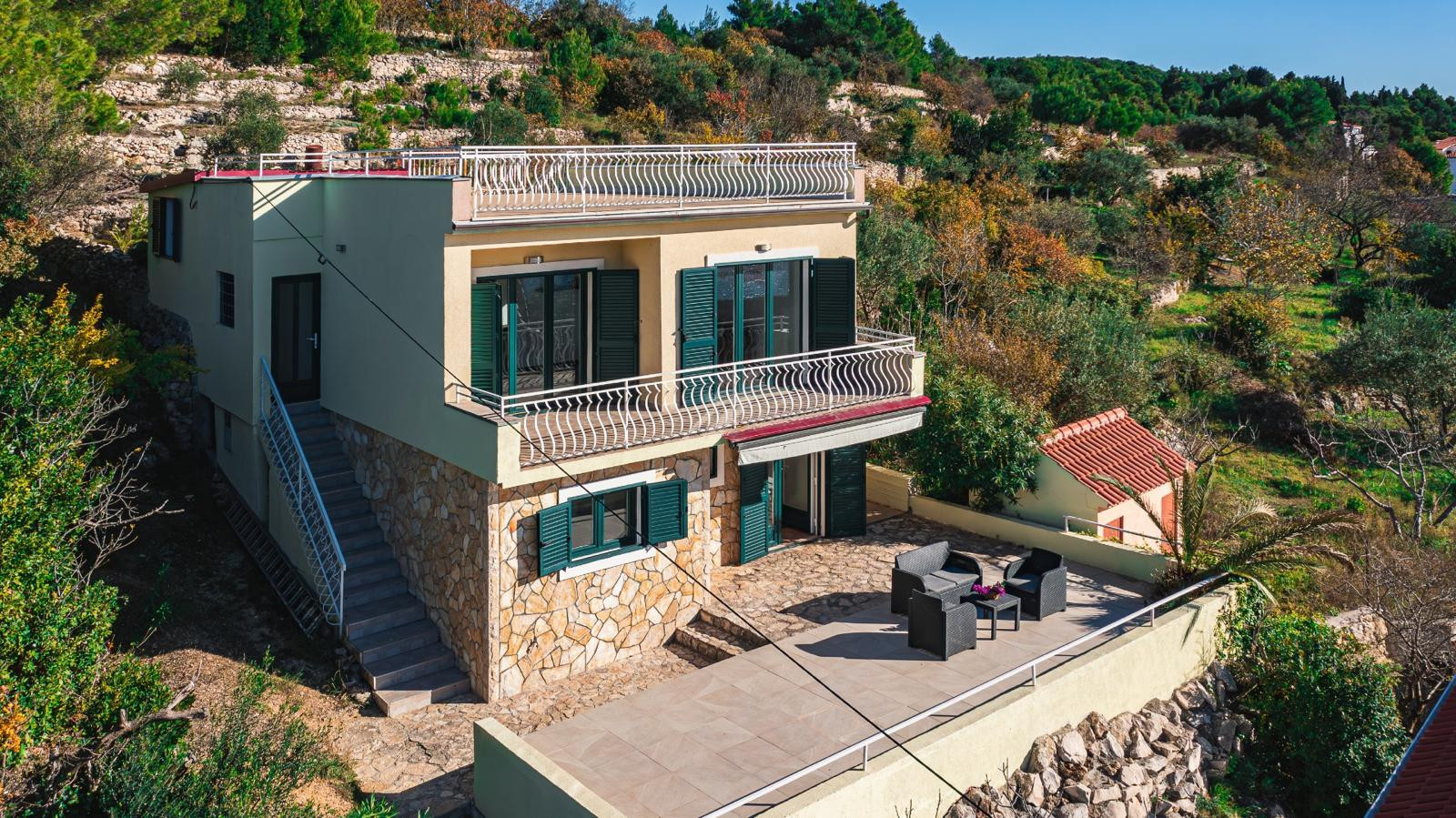 Dom v prvej línii pri mori-Chorvátsko , ostrov Prvič, Vodice — foto 2