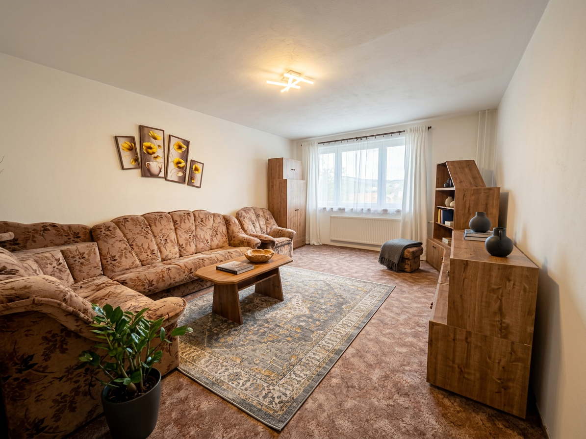 PRIESTRANNÝ 3 IZBOVÝ BYT , 80 M2, ZLATÉ MORAVCE — foto 3